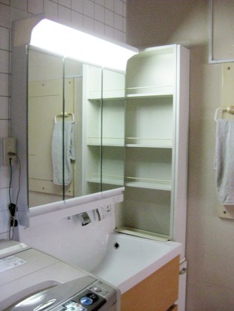 洗面化粧台交換工事 洗面化粧台交換工事